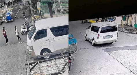 threesome sa puting van